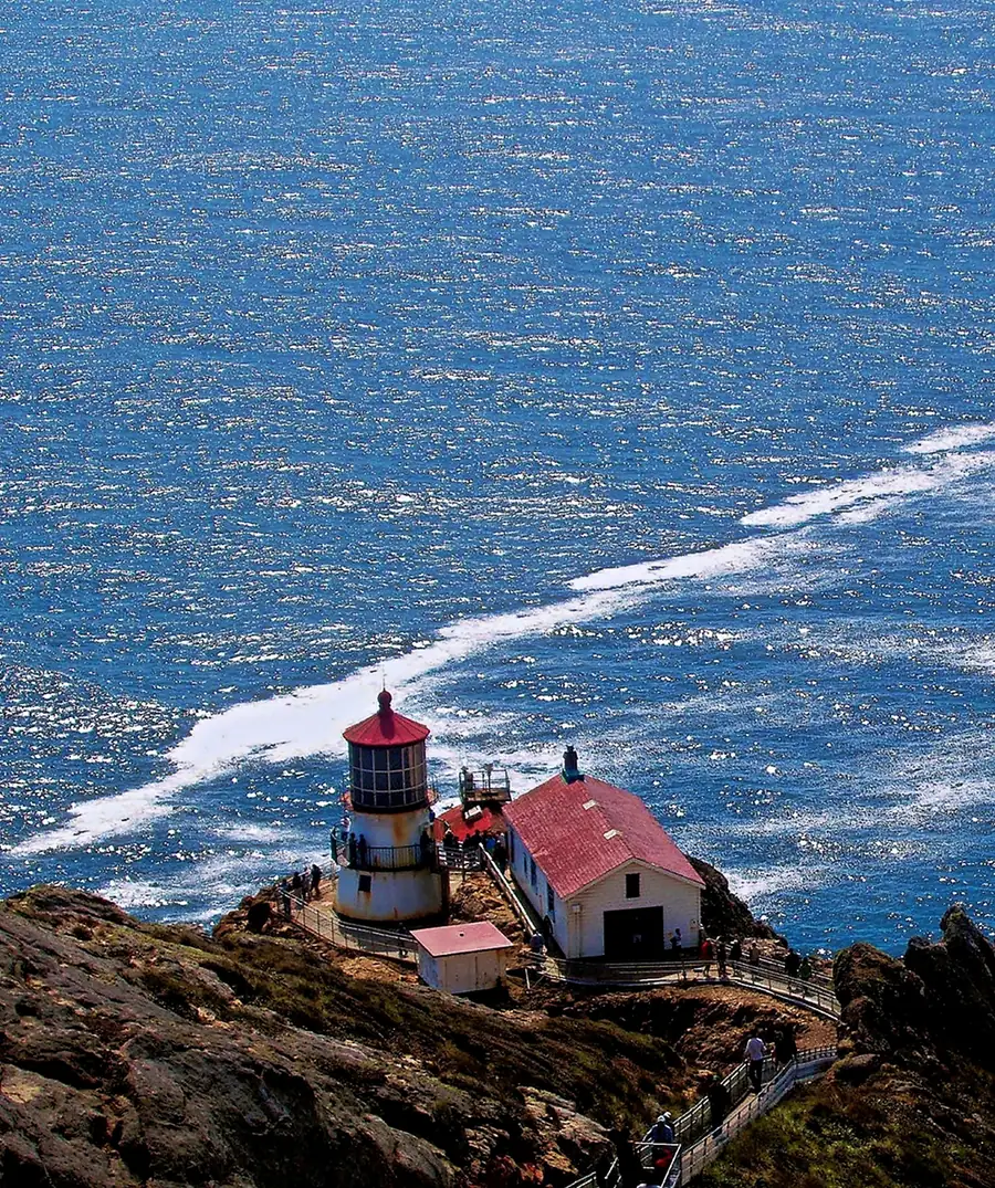 Point Reyes lighthouse, California coast
